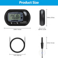 DaToo Aquarium Thermometer with Large LCD Display Fahrenheit/Celsius(℉/℃) Fish Tank Thermometer for Aquarium Reptile Ter
