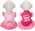 Weewooday 2 Set Dog Dresses for Dogs XS/S/M/L