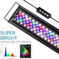 hygger Advanced LED Aquarium Light with Timer, 24/7 Lighting Cycle & DIY Mode, Full Spectrum Fish Tank Light for 48-54 i