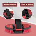Harrison Howard Flexible Finish Horse Grooming Brush, Bendable Brush