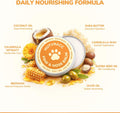 HUTVRACC Lick-Safe Dog Paw & Nose Balm | 2.1 oz All Natural Wax with Coconut Oil & Shea Butter | Winter Snow, Road Salt & Hot Pavement Protector | Moisturizer for Dry, Rough Pads & Snouts