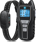 Dog Shock Collar with Remote Control - Rechargeable Dog Training Collar, IPX7 Waterproof E Collar for Dogs with 4 Safe M