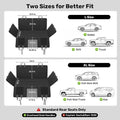 Zanch Hard Bottom Dog Seat Cover for Trucks, 25" L Back Seat Extender