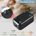 Dirvin Small Aquarium Air Pump, Ultra Quiet Adjustable Fish Tank Bubbler 2W