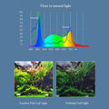 Carefree Fish Aquarium Clip On Plant Light 7W for 1~5Gal Frameless Tank