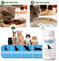 Liquid Dewormer for Cats & Kittens, Treat Tapeworms, Roundworms & Hookworms - 4.06 oz, 120ml