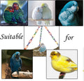 MUYG Large Seagrass Mat for Birds,Triangle Cockatiel Seagrass Hammock Natural Woven Sea Grass Mats for Birds,Parrot Foraging Grass Swing Toys for Medium Parakeets Lovebirds Cockatoos