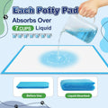 Puppy Pads XL 100 Count, Dog Pee Pads Extra Large, 34"x28" Pee Pads for Dogs, X-Large Disposable Dog Training Pads Super Absorbent&Leak-Proof, Crate Potty Piddle Pads for Doggy, Pet Supplies