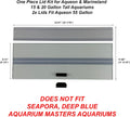 H2Pro Glass Canopy Aquarium Lid for Fresh & Saltwater Fish Tanks (24GT for Aqueon & Marineland 15 & 20 Tall Aquariums)