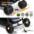 Dog Stroller for Large & Medium Dogs (Up to 66 lbs), Pet Stroller for 2 Small Dogs with Adjustable Handle & Canopy, Sun 