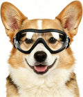 NAMSAN Medium Dog Goggles Eye Protection, UV Protection Pet Sunglasses for Dogs Small to Medium Breed, Driving Glasses f
