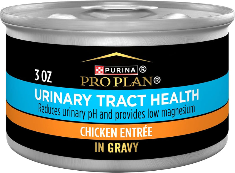 Purina Pro Plan Urinary Tract Wet Cat Food in Gravy, Chicken, (24) 3 oz