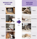 Cat Calming Diffuser with Advanced Pheromone Technology, 120 Days Plug in Diffuser for Multi Cat Home, Reduce Stress, Ur