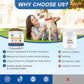 Probiotics for Dogs Dog Probiotic Chews for Yeast Itch Relief Ears Skin Coat, Gut Digestive Health & Immune Support with