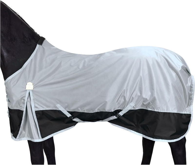 BARN & STABLE 420D Ripstop Lightweight Horse Turnout Sheet, No Fill, Water-Resistant & Breathable Horse Blanket for Spri