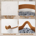 Stimuli Handwoven Cat Basket,Instinct Basket for Cats Basket Bed,Cat Bed
