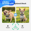 2026 Ultra-Small Bark Collar with Optional Shock, Vibration & Sound, Barking Record Collar for Small Dogs 5-15lbs, Only 