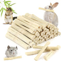 300g Sweet Bamboo Sticks for Rabbits, Bunny Chew Toys for Small Pets
