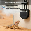Reptile Fogger, Terrarium Humidifier with Humidity Sensor for Reptile Tank