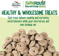 Manna Pro Farmhouse Favorites Mini Horse & Donkey Treats, 3 lb Bag