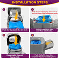 Cat Litter Refill Bags Compatible with Genie Easy Roll Litter Bin