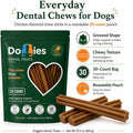 Doggies Dental Treats with Lactoferrin, Chicken Flavor, 30 Count, 10.5 OZ