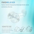 Aquario Neo Reliever - Freshwater Planted Aquarium Flow Controller for/fits Neo Flow Lily Pipes, Rimless Tank Water Flow