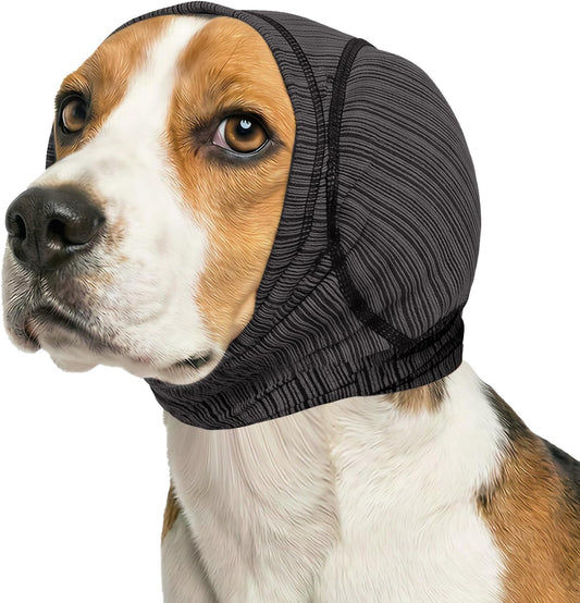 Nanaki Thunderstorm-Breathable Ear Wrap For Dogs Swimming,Water Protection Soft Dog Ear Muffs Noise Protection For Firew