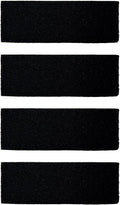 Nispira Activated Charcoal Litter Box Filters for Robot 3 Self Cleaning Pet Safe, Non-Toxic, Free of VOCs, Odor Filter 4