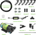 Reptile Misting System with Timer, 6 Nozzles, Self-Priming Pump, Fine Mist