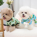 XPUDAC 4 Pack Dog Pajamas Soft Strechy Summer Doggie Clothes for Small Medium Dogs Boy Girl Dog Onesie Puppy Pjs Cat App