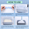 160 Count Cat Litter Box Liners Compatible with Litter Robot 3 & 4
