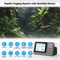 Reptile Fogger, Terrarium Humidifier with Humidity Sensor for Reptile Tank