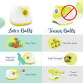 Automatic Dog Ball Launcher - Dog Ball Fetch Machine, Ball Thrower for Dogs, for Small to Medium Sized Dogs, Interactive