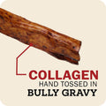Redbarn Collagen Slices Beef Rawhide Chews for Dogs - Bully Flavored 12oz
