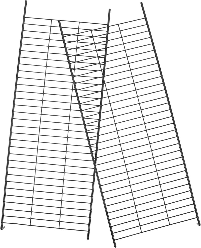 2PCS Replacement Ladder Accessories for Indoor Cat Cages, Wire Enclosures and DIY Pet Playpen - Climbing Ladder Ramp for