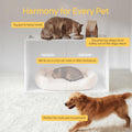 31.5" Cat Litter Box Enclosure Furniture with Door