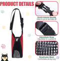 Shinylin 6 Sizes Dog Muzzle, Basket Air Mesh Muzzles Breathable Adjustable Full Coverage Dog Muzzle Cover for Small Medium Large Dogs, Anti Biting Barking Chewing(Snap Fastener)