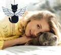 Velasyart Angel Rainbow Wing Memorial Gifts - Stained Glass Cat Suncatcher, Loss of Cat Sympathy Gift (Black)
