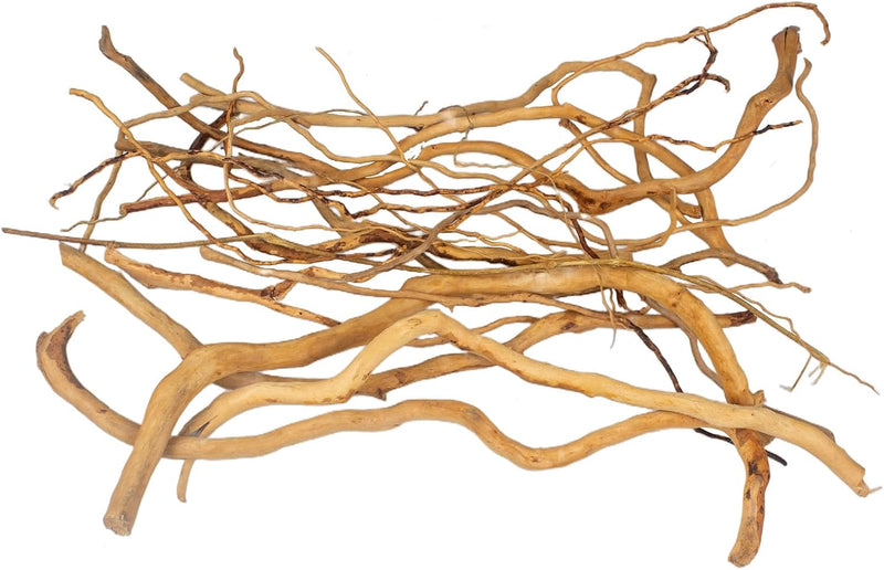 emours Natural Aquarium Driftwood, [170g] (20–40 cm /8–16 in) - Unique Root/Spider Wood Branches for Aquascaping, Plante