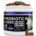 HEYISME Cat Probiotic, Chews for Gut and Immune Health, Cats Probiotic Supplement for Cat Digestive Support, Healthy Digestion, Cat Constipation and Diarrhea Relief (120 Pills, Salmon)