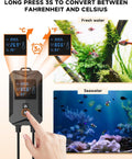 AQQA Aquarium Heater 800W/1000W/1200W/1400W Fish Tank Heater