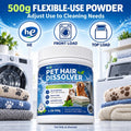 Dog Hair Remover Laundry Detergent for Shedding Dogs & Bedding, 500g