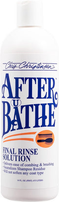 Chris Christensen After U Bathe Final Rinse Solution, Groom Like a Professional, Adds Moisture and Resilience, No Waxes/