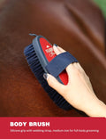Horse Grooming Kit, 9 Piece Horse Brush Set w/Silicone Handles