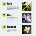 TiCK MiTT Yellow Tick Removal Glove for Humans & Pets - Safely Remove Ticks Effortlessly, Chemical-Free, Durable, Portab