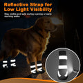 LUCKYPAW Dog Shoes for Winter Snow Waterproof Dog Boots with Fleece Lining