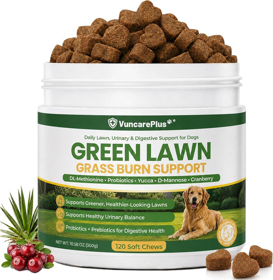 Green Lawn Chews for Dogs, Chicken Flavor, 160 Soft Chews