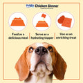 INABA Chicken Dinner Wet Dog Food, Pumpkin Sweet Potato Variety, 15ct