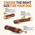 Wildfang® Olive Wood Chewing Sticks for Dogs, Medium – Tough Chew Toys for Aggressive Chewers, Puppy Chew Toys for Teeth